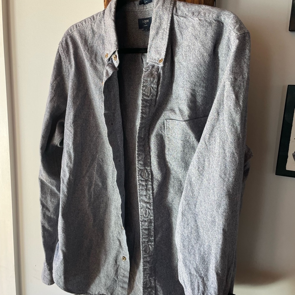 J Crew Men’s button down size Large